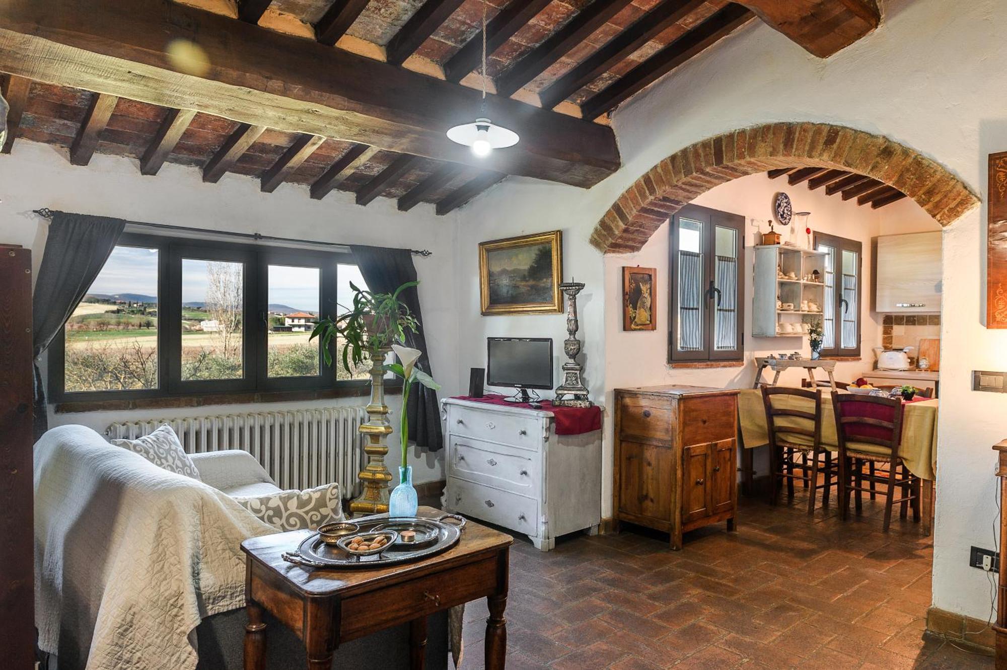 Willa Il Saragio Abbadia di Montepulciano Zewnętrze zdjęcie